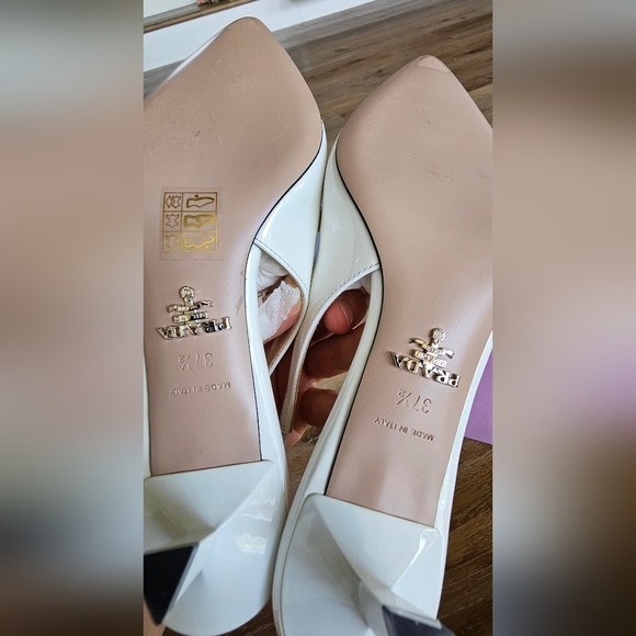 Prada Patent leather slingbacks 37.5 - Picture 5 of 13